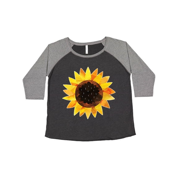 Inktastic Summer Sunflower Women's Plus Size T-Shirt