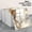 Gold&Silver, variant on 30PCS Marble Peel & Stick Backsplash Wall Tiles, Peel Stick Tile, PVC Foam Wall Panels for Kitchen,Bathroom,Living Room - Black&Gold