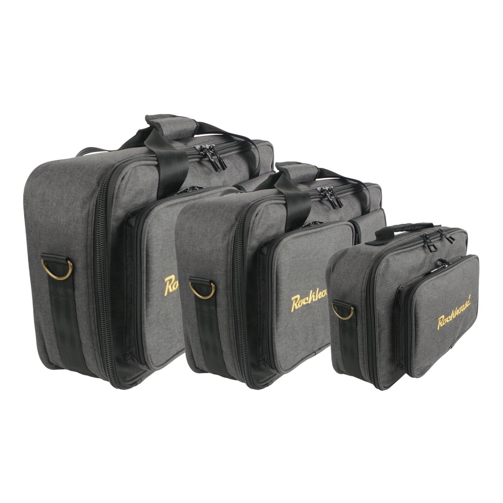 LeeQinersw Guitar Effects Pedal Board Bag Handbag Portable for Stage Studio Performance 36cmx23cmx14cm