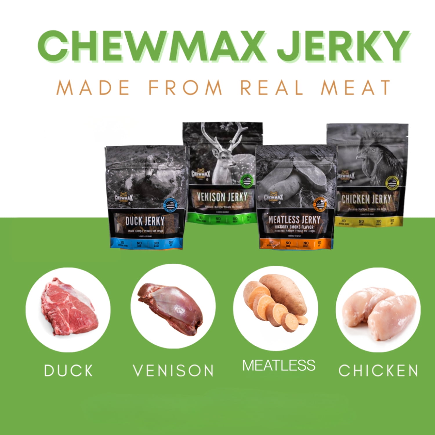 Chicken Jerky: Case of 8
