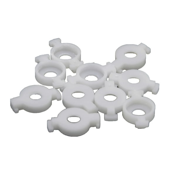 Pack of 100 Plastic Trumpet Valves Guides Set Trumpet Valves Spring Guides Replacement Parts For Wind Instrument Repair