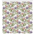 thumbnail image 3 of Ambesonne Floral Shower Curtain, Pastel Tulip Flowers, 69"Wx84"L, Olive Green Coral, 3 of 3