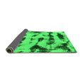 thumbnail image 2 of Ahgly Company Indoor Square Abstract Green Modern Area Rugs, 4' Square, 2 of 4