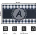 thumbnail image 3 of Buffalo Plaid Doormat Non-Slip Absorbent Resist Dirt Wreath Front Door Mat Machine Washable Letter A Welcome Mats Outdoor Inside Floor Rugs for Entryway 30" X 17", 3 of 6