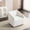 White, variant on 360° Swivel & Fine Chenille Fabric / Cozy Spot in Office or Study