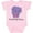 AD-Pink, variant on Inktastic I Love My Sissy Elephant Purple Pink Boys or Girls Baby Bodysuit