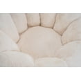 thumbnail image 4 of Eyisean 45" Fluffy Bean Bag Chair for Adults with Floral-Shaped Backrest, Comfy Soft Cloud Reading Chair with Faux Fur & Foam, Lazy Lounge Single Sofa for Bedroom, Living Room, Apartment, 4 of 8