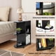 thumbnail image 3 of Buró con Ruedas Negro Madera Homemake Furniture, 3 of 7
