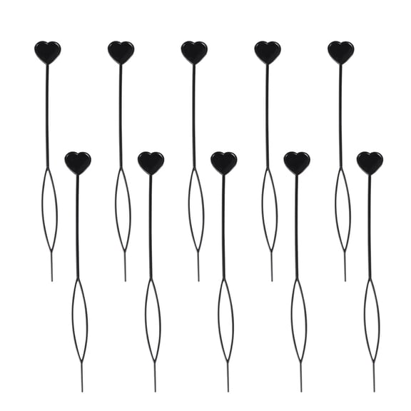 Bead Threader 50 Pcs Quick Beader Automatic Hair Beader Plastic Topsy Tail Hair Braid Ponytail Styling Maker for Loading Beads Black Topsy Tail Hair Tool
