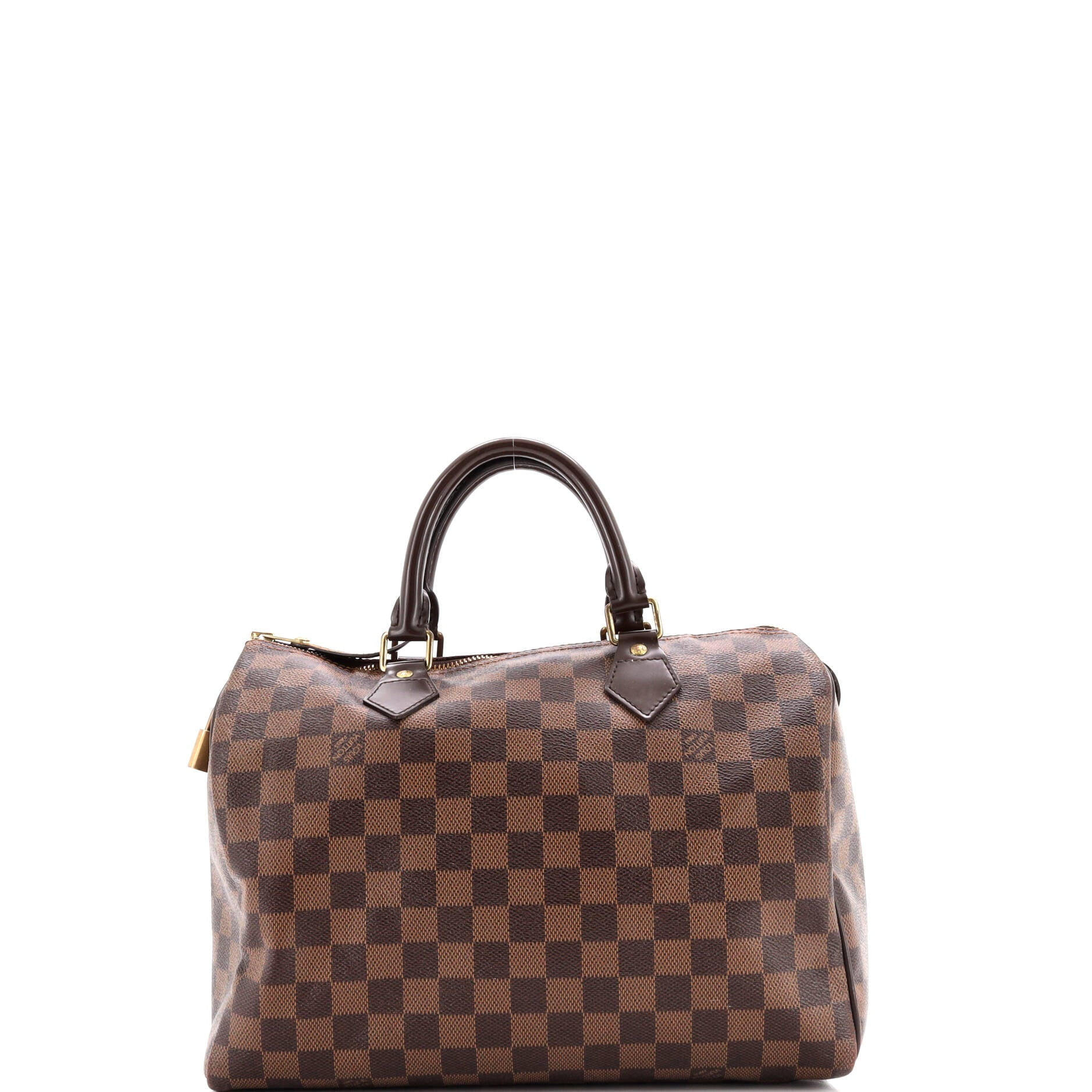 Pre-Owned Louis Vuitton Speedy Handbag Damier 30 By Rebag