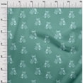 thumbnail image 2 of oneOone Georgette Viscose Fabric Branch & Owl Block Printed Craft Fabric BTY 42 Inch Wide, 2 of 4
