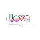 thumbnail image 2 of Amor Luz Novedad Led Alfabeto Marquee Sign Batería Y Usb Power Table Lámparas De Noche Para Interior Hogar Niños Dormitorio Guardería Inevent HA046282-03, 2 of 6