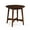 Walnut, variant on Noble House Hiland Round Wood End Table for Living Room, Brown