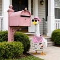 thumbnail image 6 of Whimsical Western Cowboy Themed Porch Goose Set With Hat Sunglasses Bandana And Sign For 19 To 23 Inch Goose Statue Yard Decor, 6 of 7