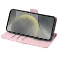 thumbnail image 4 of For Samsung Galaxy S25 Leather Wallet Case RFID Blocking Stand Cover with Hand Strap - Green, 4 of 5