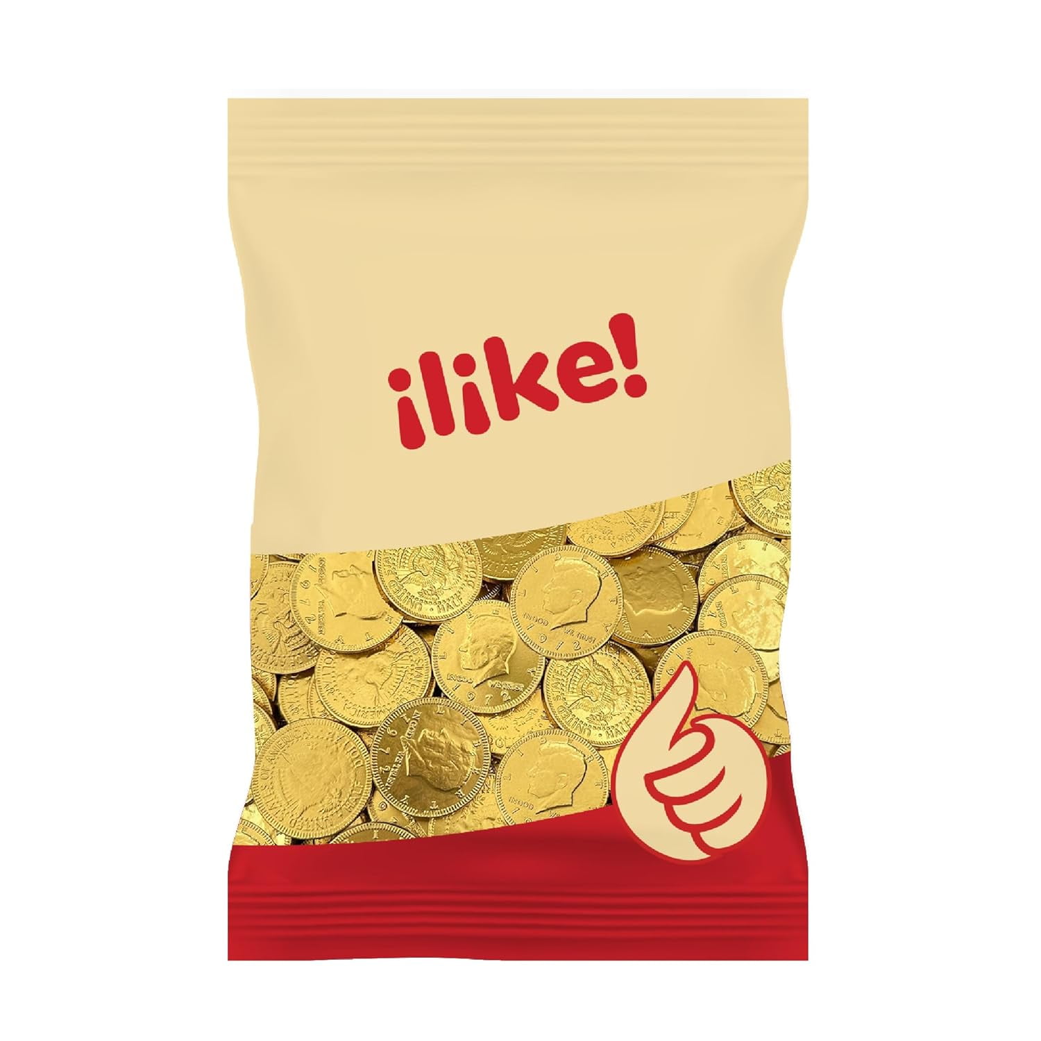 Gold Coins Milk Chocolate Candy | 1.5-Pound Bag, 130 Count | St. Patrick's Day Candy
