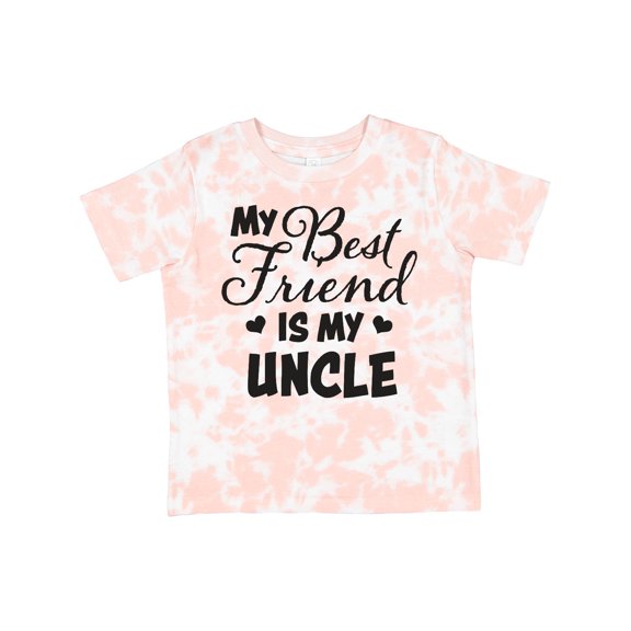 Inktastic My Best Friend is My Uncle with Hearts Boys or Girls Toddler T-Shirt