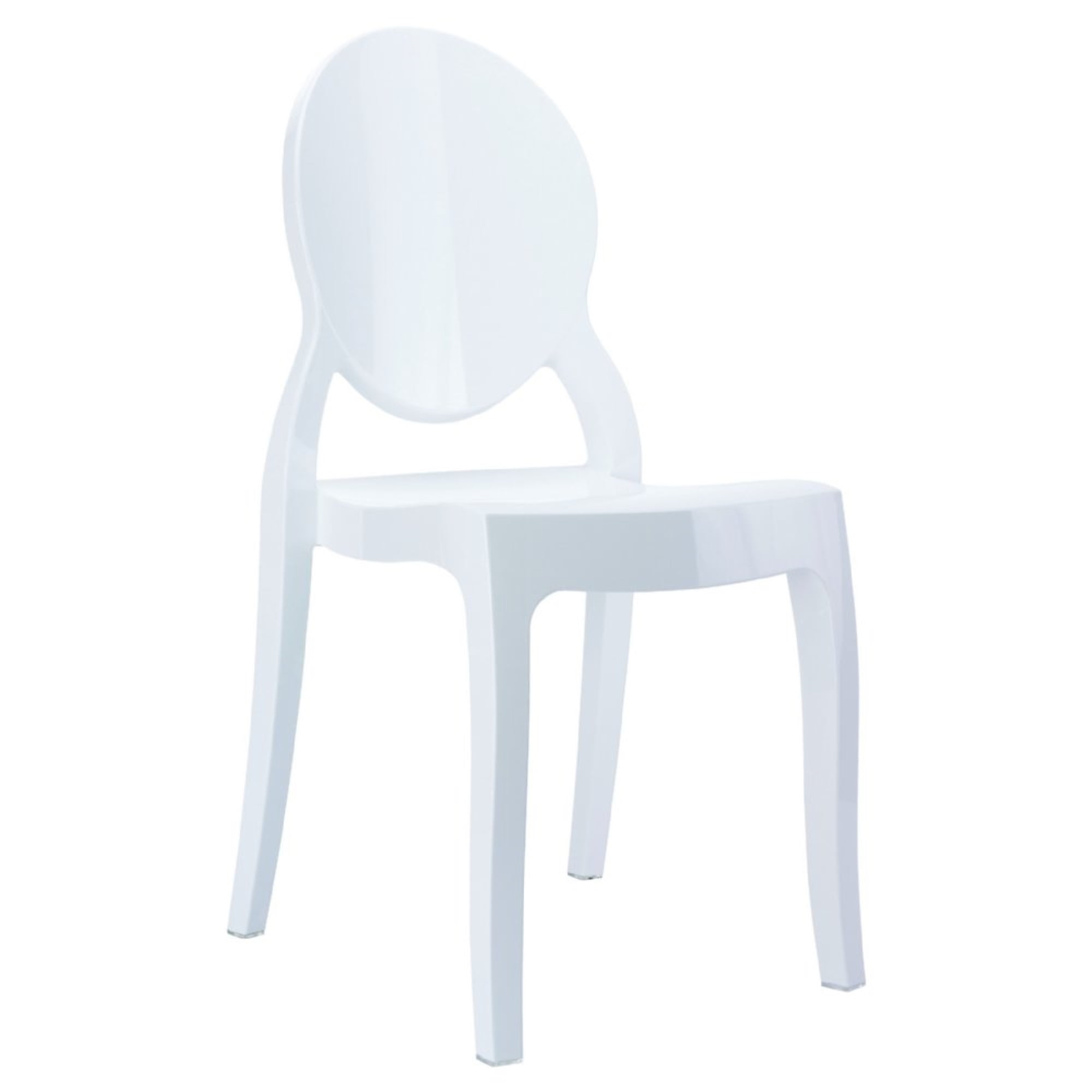 Baby Elizabeth Kids Chair Glossy White
