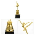 thumbnail image 3 of Trophée de Ballet, Trophée de Compétition de Danse, Trophée Décoratif en Plastique Doré, 3 of 7