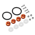 thumbnail image 1 of Quick Release Fastener Kit, Colorful Quick Release Fasteners Rubber Rings Kit for Car Bumper Trunk Mud Guard Lid, 1 of 7