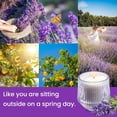 thumbnail image 2 of Fresh Lavender Lemon Eucalyptus Scented Candles Gifts for Women Mom, Natural Soy Wax Scented Candles for Home, Aromatherapy Jar Candle for Calming and Relaxing, New Home Present, 2 of 7