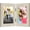 Light Wood, variant on Hinged 8x10 Picture Frame with Shatter-Resistant Glass - Double Picture Frames with Engineered Wood - Signature Collection - Photo Frame for Tabletop Display - White
