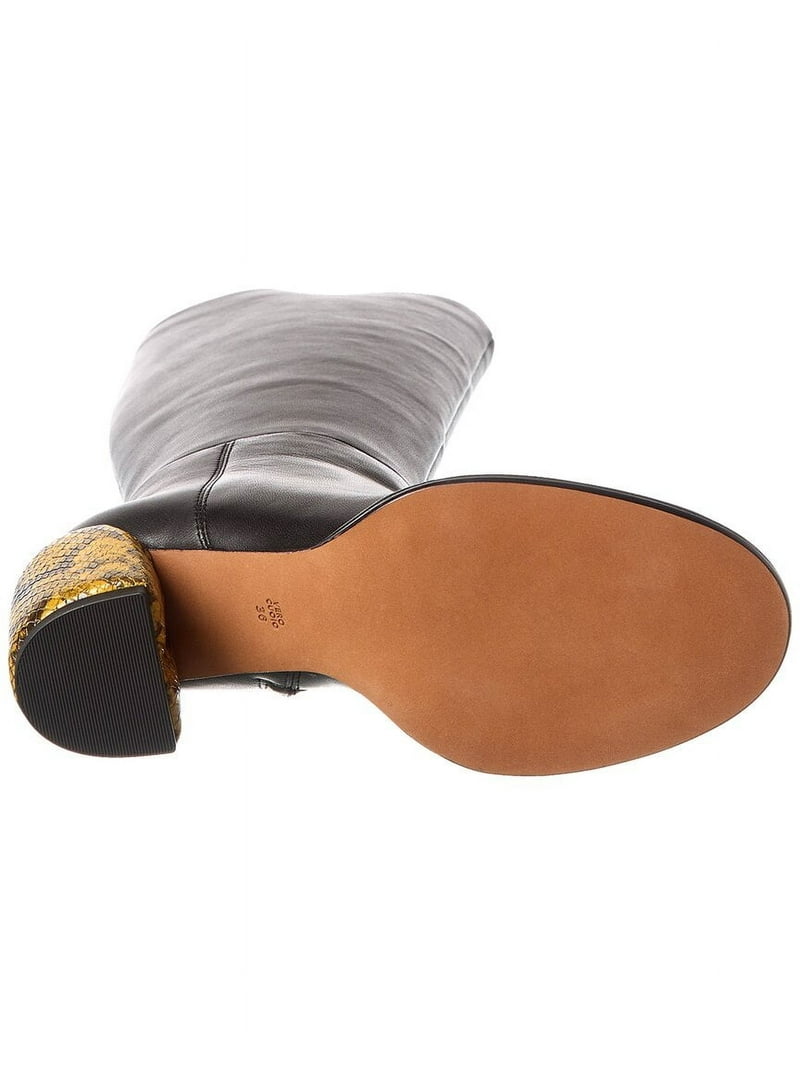 3.1 Phillip Lim Naomi Petite Tall Leather Knee-High Boot, 38