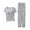 Z3-Grey, variant on Comdrip Postpartum Lounge Sets for Women! Women's Cotton Pyjamas Short Pyjama Set Sleeveless Shirt Function Maternity Pyjamas Short Sleepwear for Pregnancy Maternity Pajamas for Women Grey 2XL