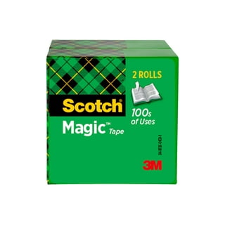 Scotch Magic Tape, Invisible, 6 Tape Rolls