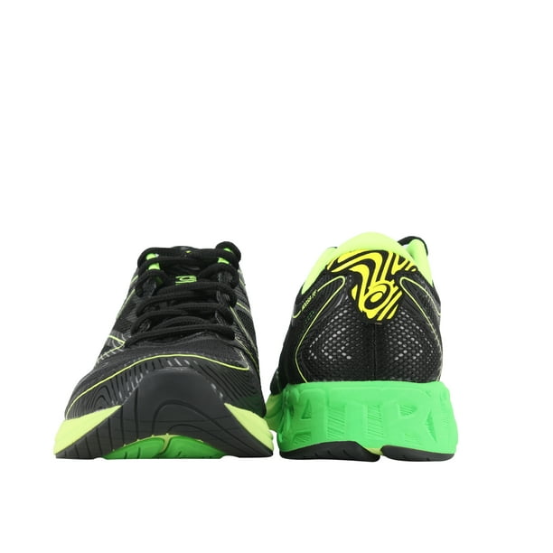 abrelatas esta rosario Asics Noosa FF Black/Green Gecko/Safety Yellow Men's Running Shoes T722N-9085  - Walmart.com