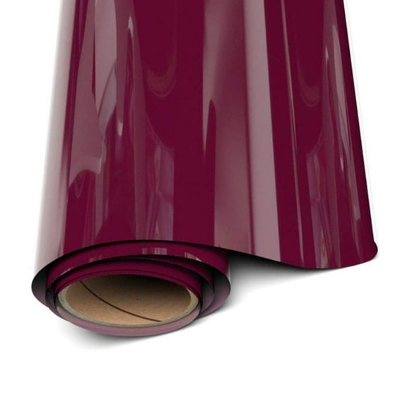Siser EasyWeed Heat Transfer Vinyl - Burgundy 12"x20" HTV Iron On Vinyl - Heat Press Vinyl