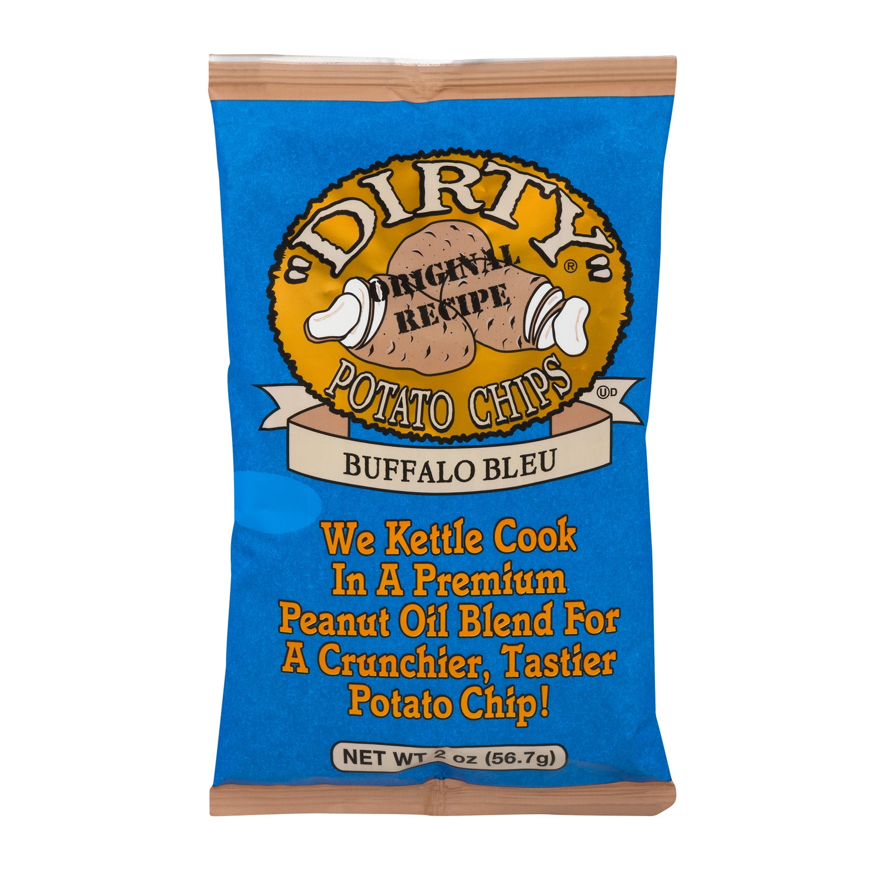 2 oz "Dirty" Buffalo Bleu Potato Chips