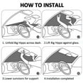 thumbnail image 6 of Kdxio Mexican Bright Style Print Windshield Sun Shade,UV Rays and Sun Heat Protection,Sunshade for Car Windshield,Car Shade Front Windshield - Medium, 6 of 6