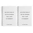 thumbnail image 2 of Huayishang Notebook Funny A5 Notebook This Notebook Can Be A Great Gift For Your Classmates When School Starts Funny Laptop Planner Border Notepad, 2 of 6