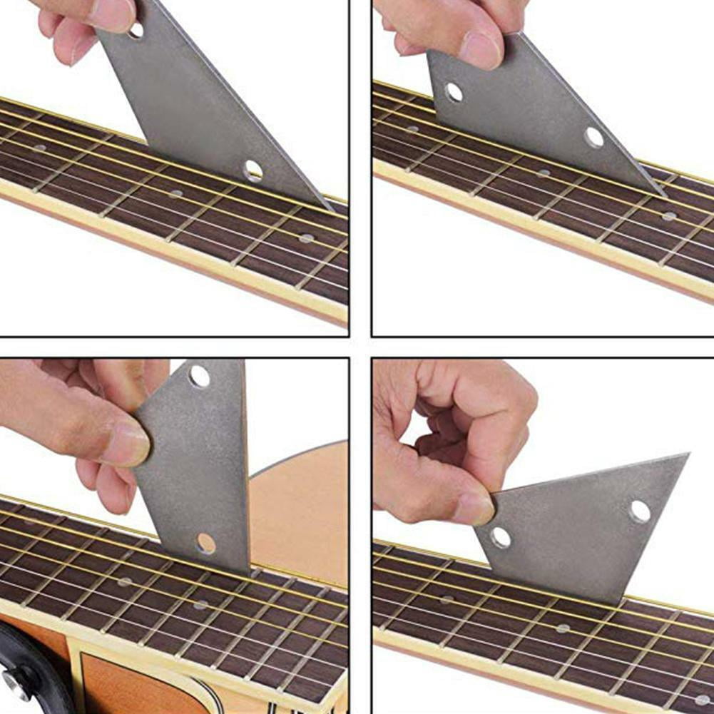 Guitar Luthier Tools Hammer File Fret Crowning Rocker Grinding Straight Edge