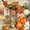 Pumpkin Orange Green, variant on Fall Pumpkin Balloon Garland Kit, Burnt Orange Sand Gold Balloons for Thanksgiving Baby Shower Birthday Decor