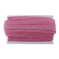 thumbnail image 1 of Cinta elástica de para lencería, cinta con purpurina elástica, cinta elástica, cordón elástico, cinta decorativa para bordes de goma - roja Rosa roja, 1 of 9