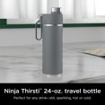 thumbnail image 4 of Ninja Thirsti 18oz. Travel Bottle, Grey, 4 of 5