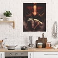 thumbnail image 6 of Attack on Titan Poster, Japanese Anime Canvas Decorative Poster, Wall Art for Dorm Bedroom Living Room, No Frame, 6 of 7