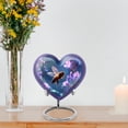 thumbnail image 7 of MUKTIVE Bee Cremation Urn for Ashes for Adult male, Large Heart Decorative Urns, Handmade blue Urn for Human Ashes Adult Male & Female for Funeral (1 Large, 4 Keepsake), 7 of 7