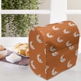 thumbnail image 4 of Cartoon Lounger Chair Bag, Pattern of Sleeping Moons Carrying Stars in Cartoon Drawing Astronomic Symbol, High Capacity Storage with Handle Container, Lounger Size, White Vermilion, by Ambesonne, 4 of 5