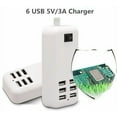 USB Charger USB Charging Station with Rapid Charging Auto Detect