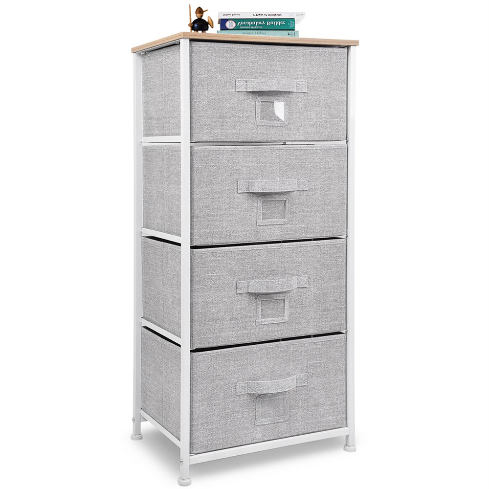 Bigroof Dresser Storage Organizer, Fabric Drawers Closet Shelves for