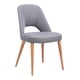 thumbnail image 1 of Silla de Comedor Kessa Muebles Leith Gris 50 x 85 x 60 cm, 1 of 5