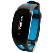 Go-tcha Evolve (Go-tcha 2) LED-Touch Wristband Watch for Pokemon Go with Auto Catch and Auto Spin - Black/Blue
