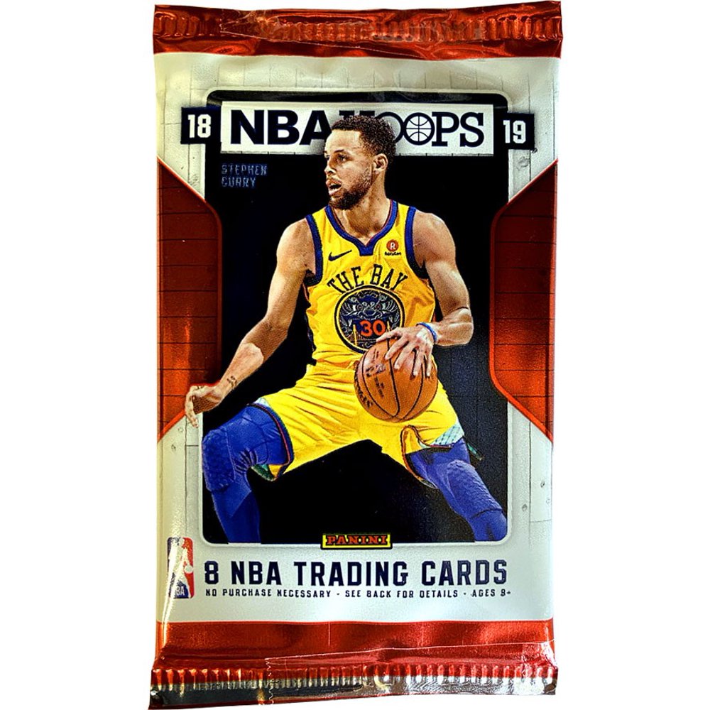 NBA Panini 201819 Hoops Basketball Trading Card RETAIL Pack [8 Cards
