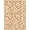 Rust Orange, Pattern 2, variant on ODIKA 4'x6' Boho Diamond Accent Tile Design Antique Repeating Motif Warm Cream Washable Area Rug None Non-Slip, Chair-Friendly, Flatwoven for Home Office, Under Desk