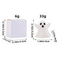 thumbnail image 3 of Teissuly Ghost Candle Decorative Halloween Cute Modeling Candle Candle Props, 3 of 9