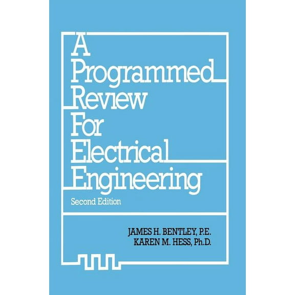 A Programmed Review for Electrical Engineering, (Paperback)