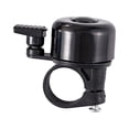 thumbnail image 2 of Bell Handlebar Bell Crisp Sound Modern Compact Easy Install Bike Bell Mountain Road Bike Riding Equipment Black, 2 of 10